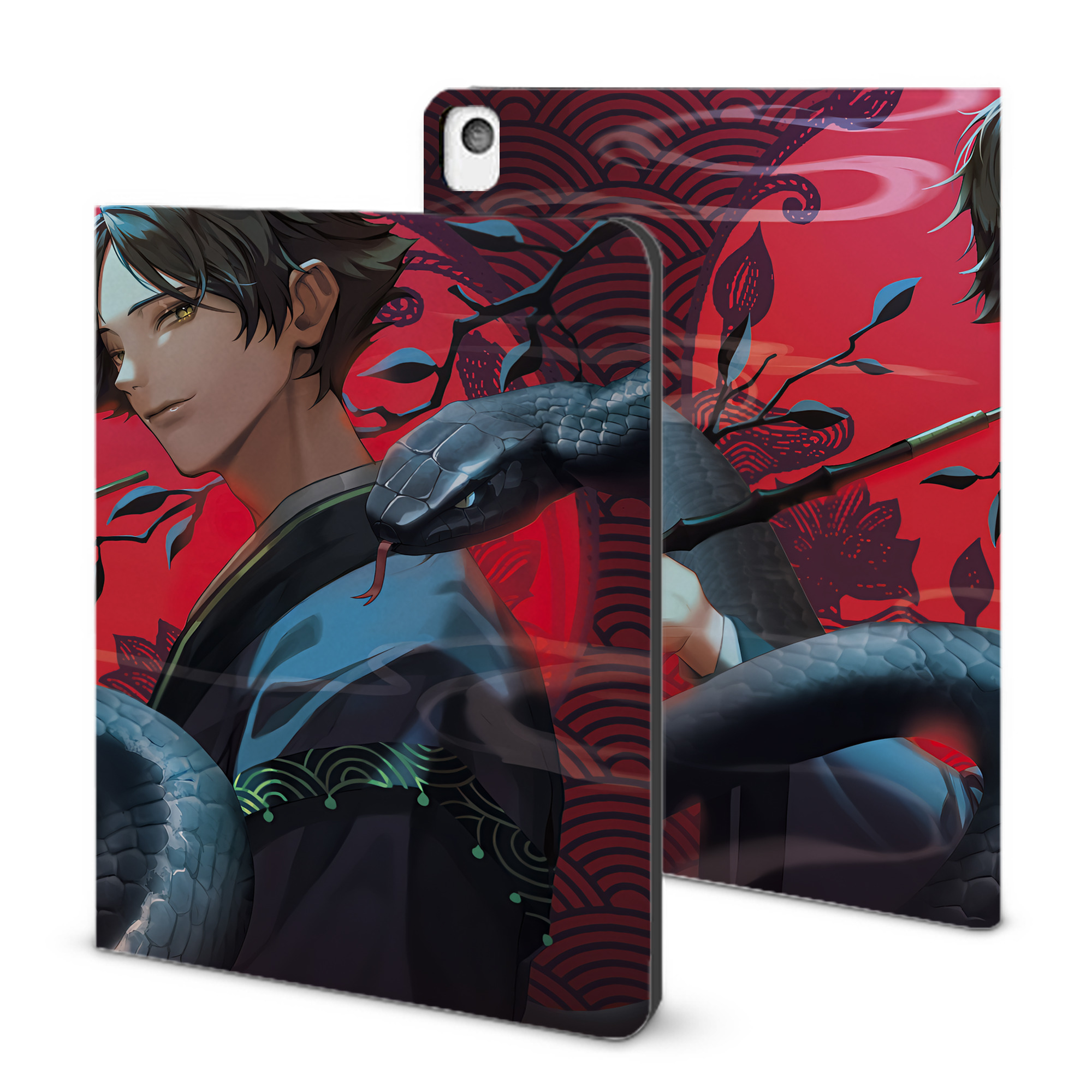 （画像用） ハイキュー!! Haikyu!! IPadケース ペンホルダー付き ブックスタイルデザイン